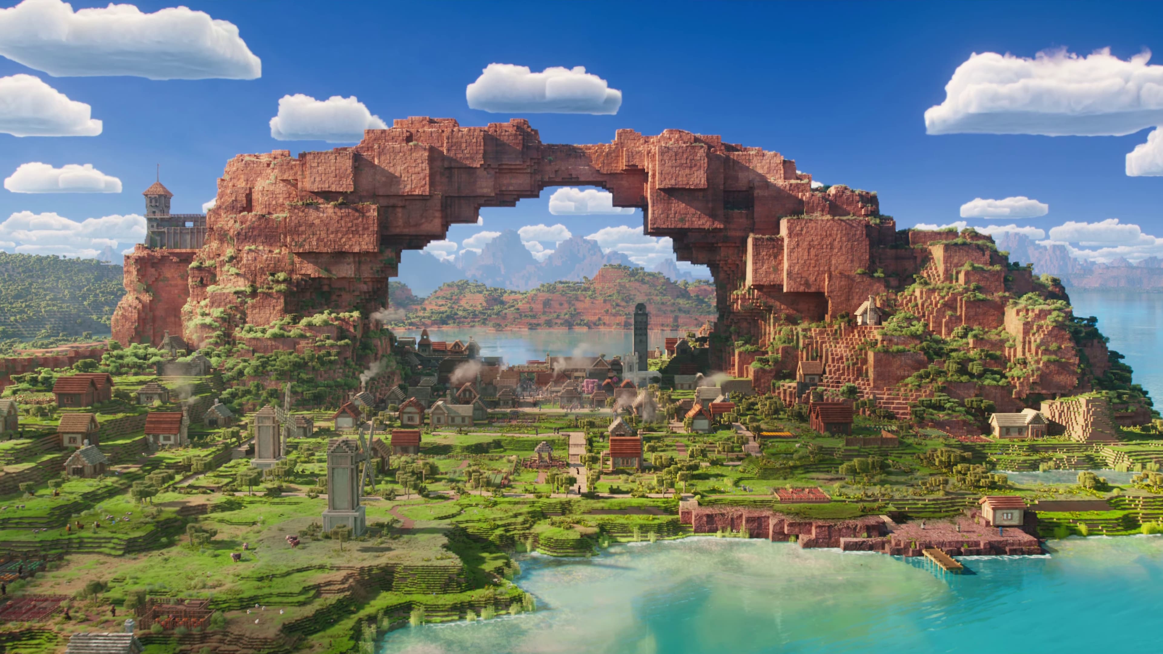 Minecraft в Кино постер