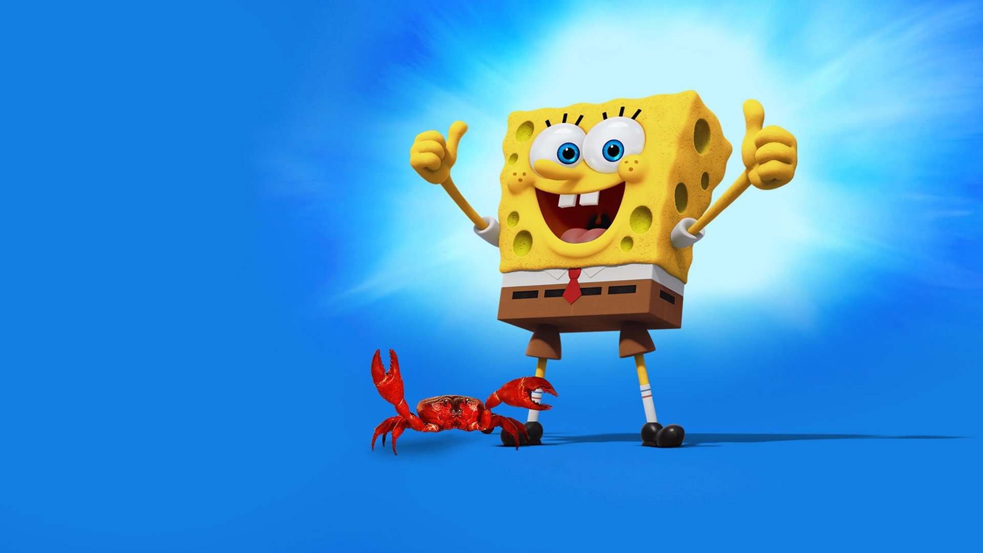 Губка Боб в 3D постер