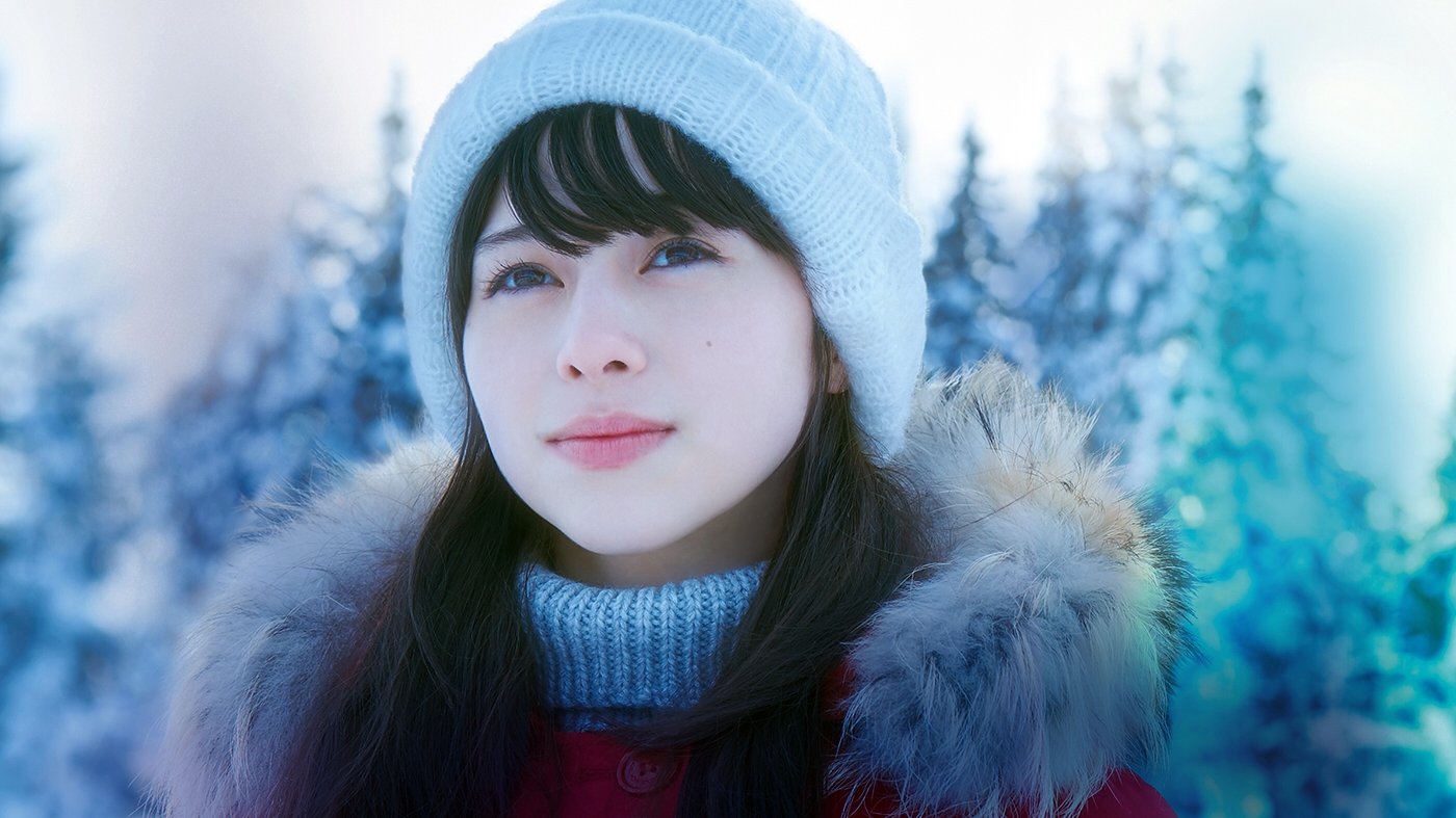 Снежный цветок постер