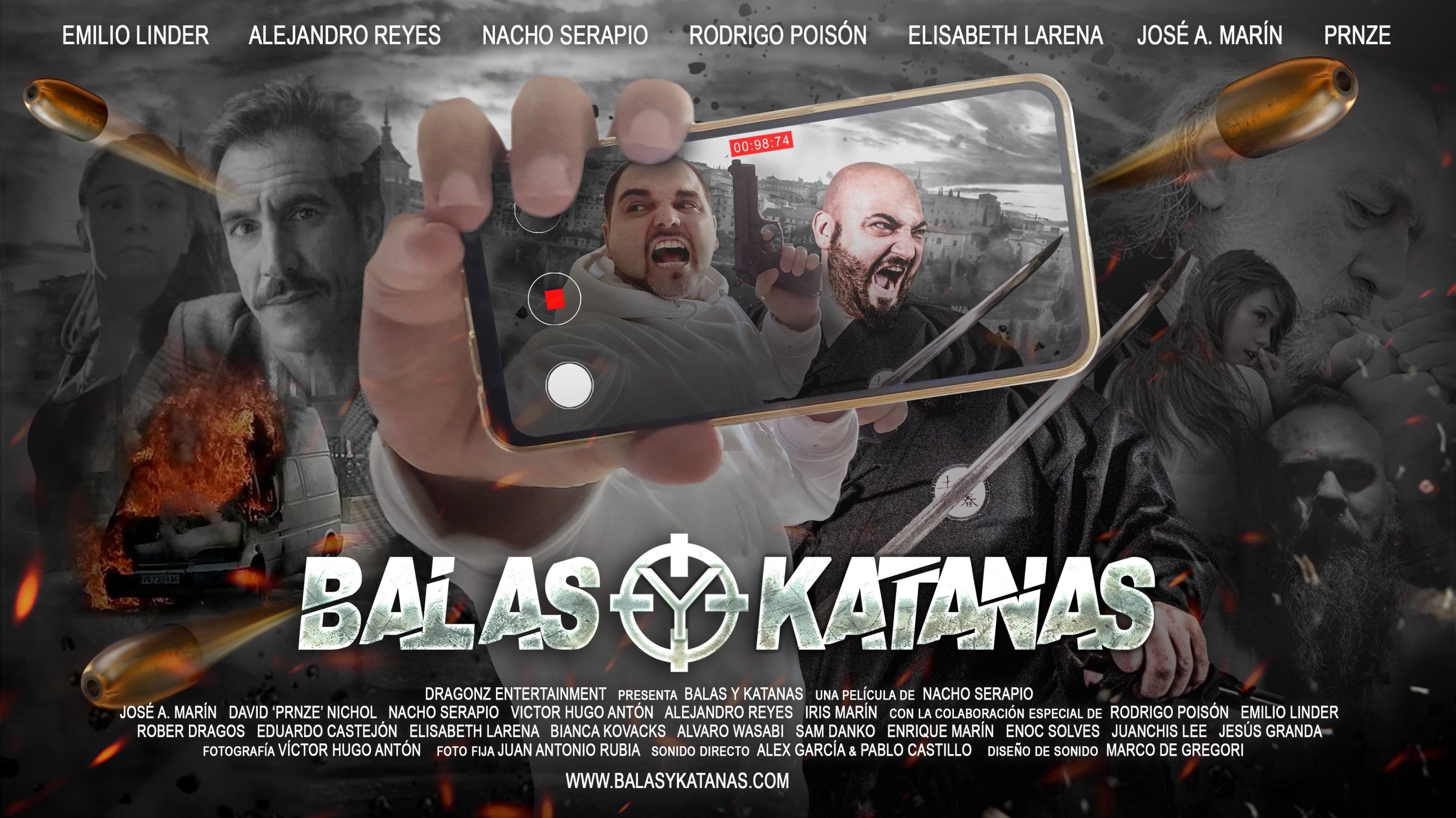 Пули и катаны постер