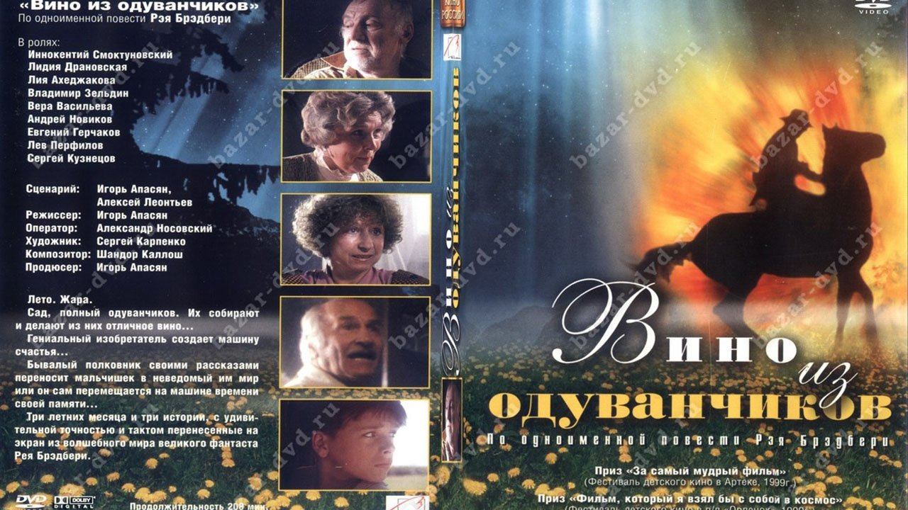 Вино из одуванчиков постер