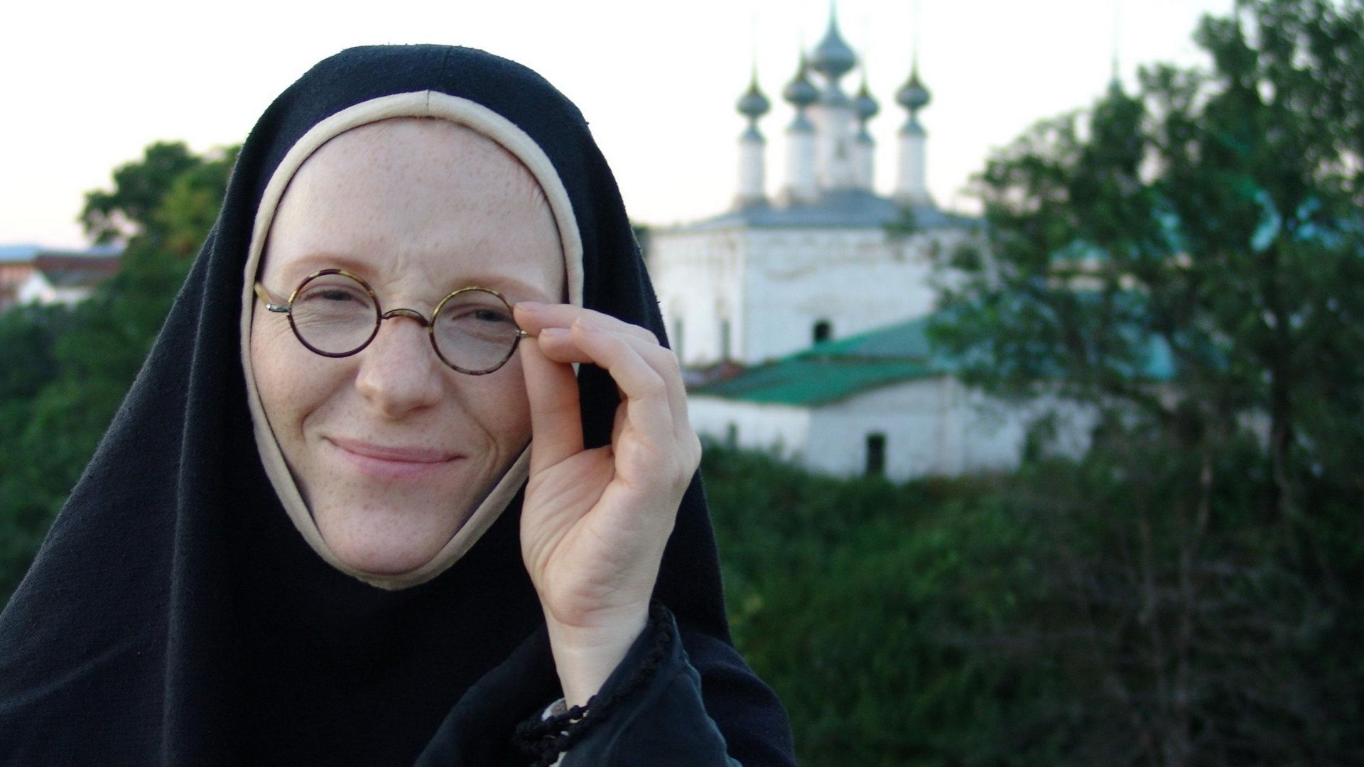 Пелагия и белый бульдог постер