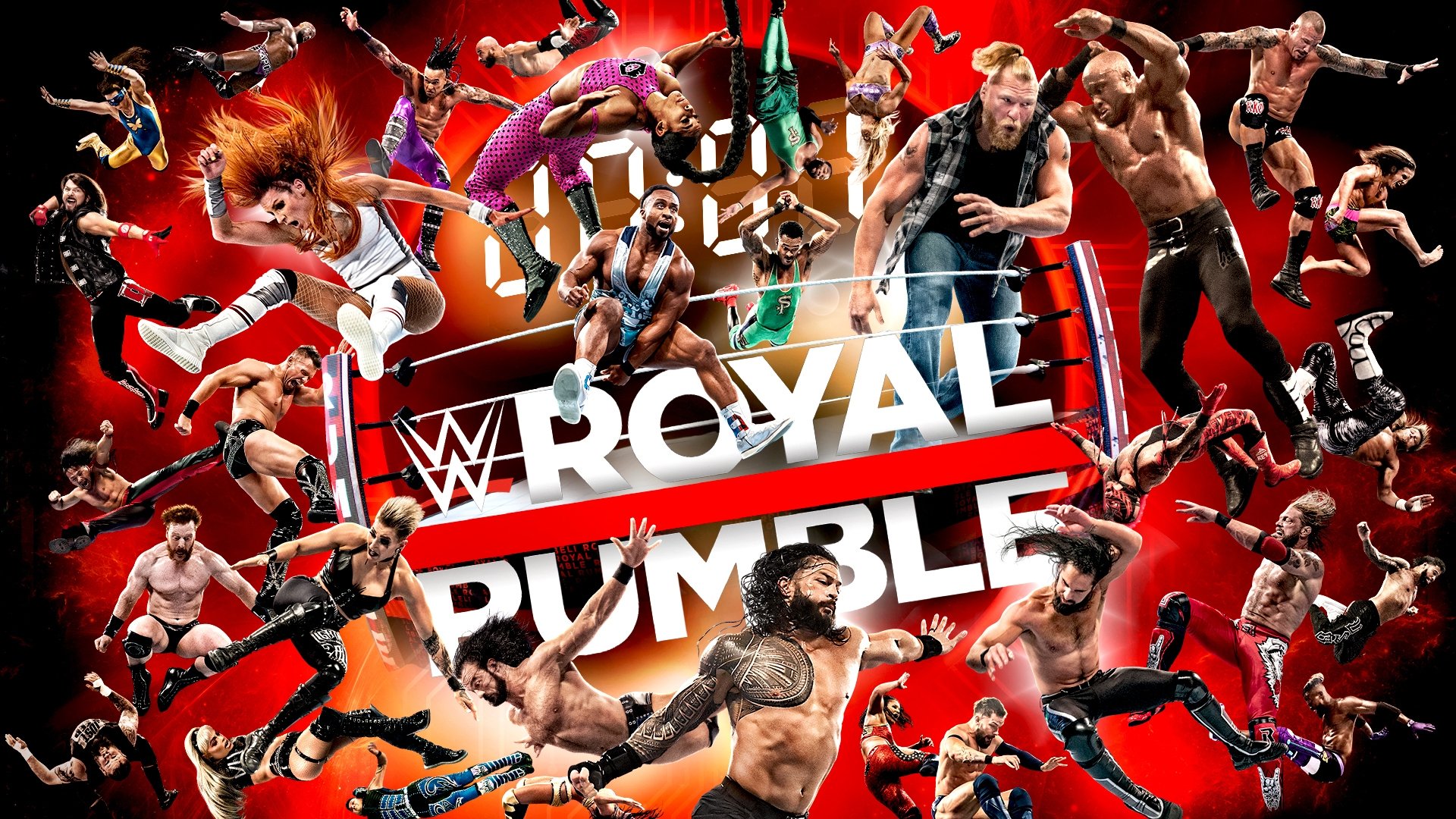 WWE Королевская битва постер