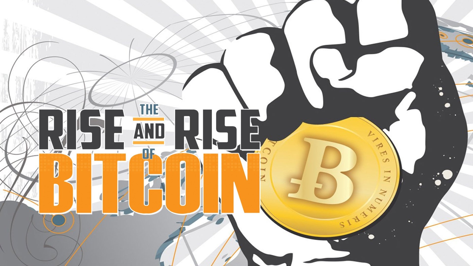 Восхождение биткойна постер