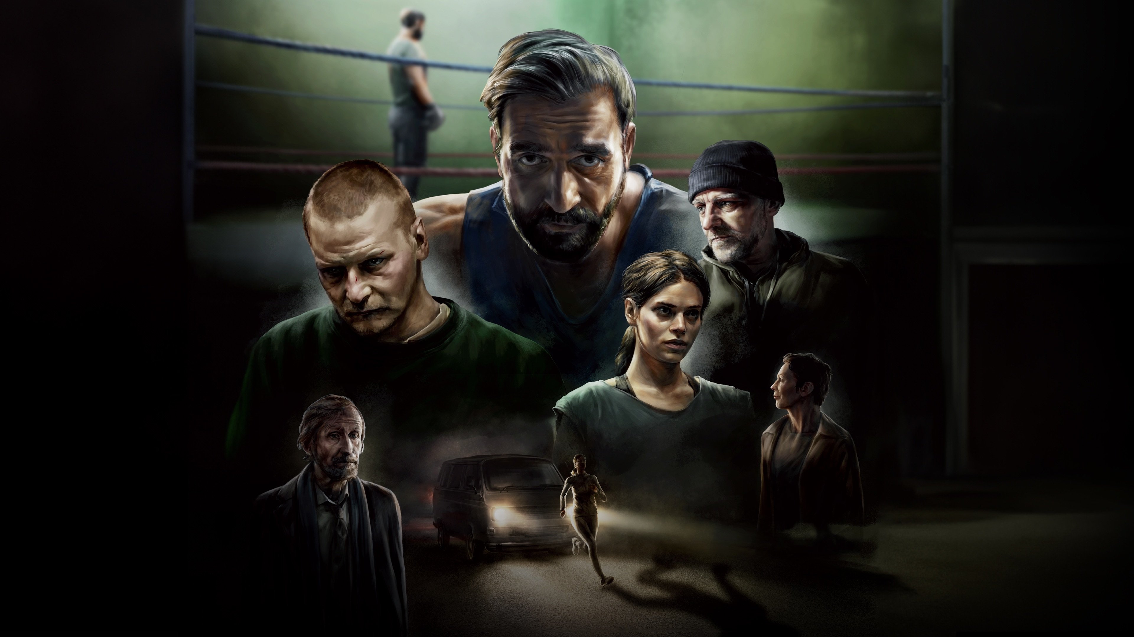 Игра теней постер