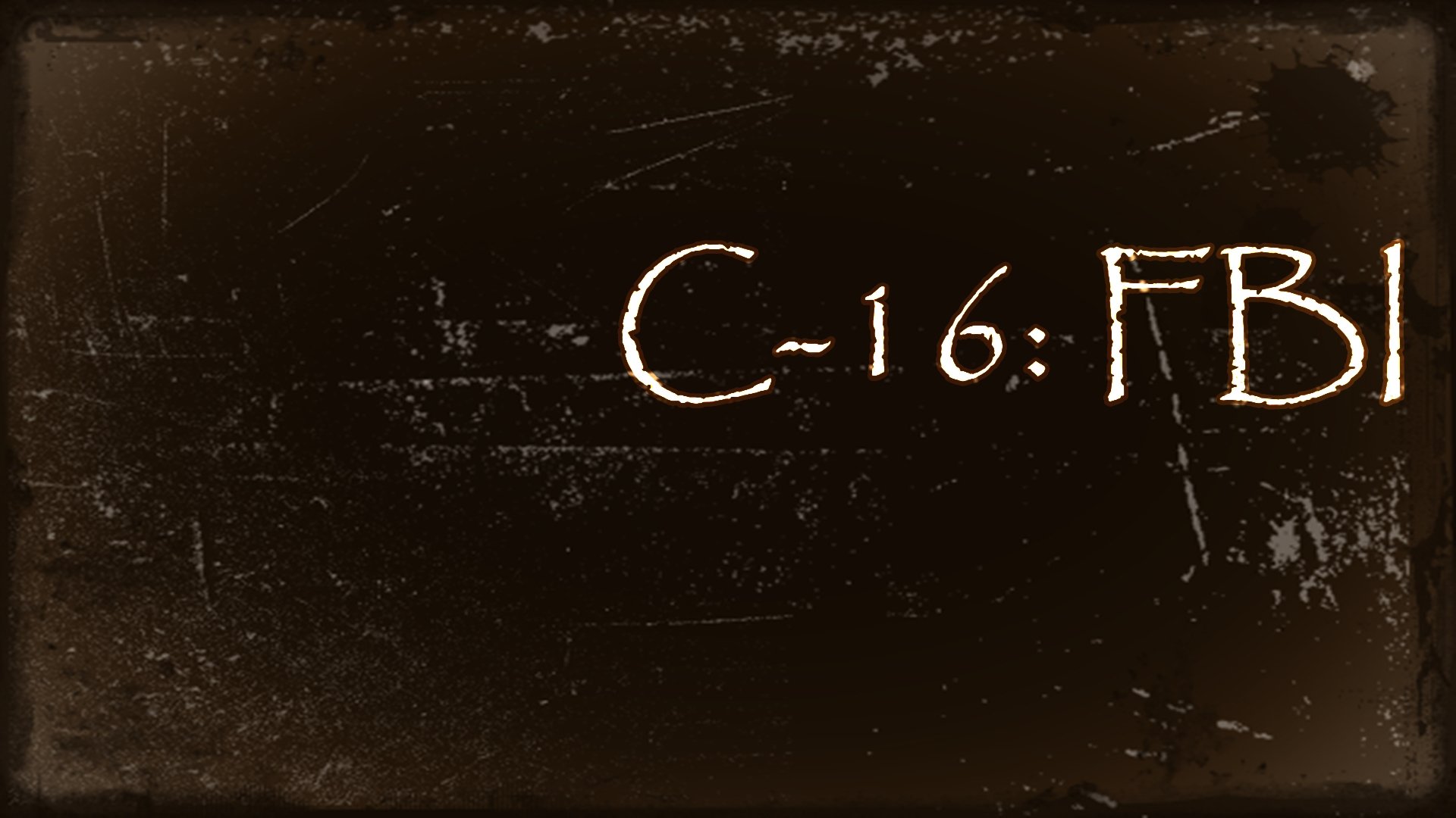 C-16: ФБР постер