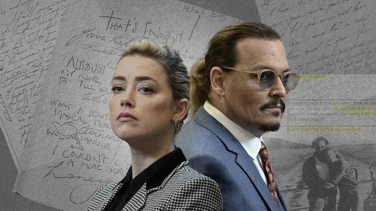 Депп против Хёрд постер