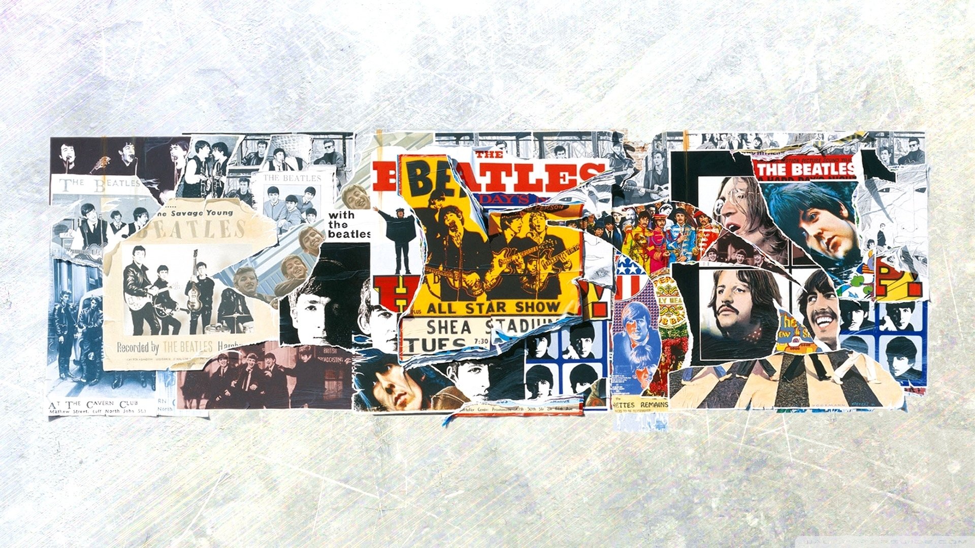 Антология Beatles постер