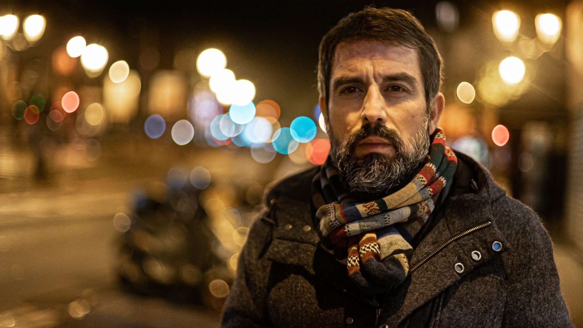 Ночь в Париже постер