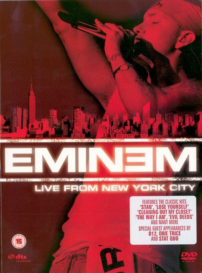 Eminem: Live from New York City постер